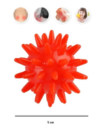 Watermelon Мяч массажный жесткий с шипами "Ёжик" 7 см, мячик массажный, игольчатый, для детей и взрослых, мяч для МФР