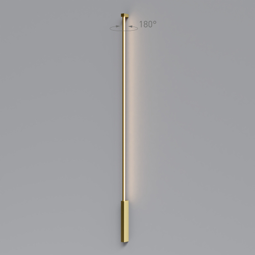 Светильник настенный светодиодный Alto LED 3000K латунь 40133/LED