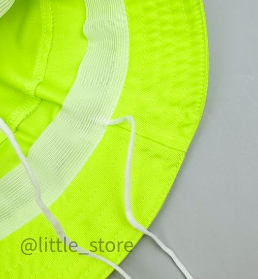 Панама хлопковая "Basic", Неоновый лайм