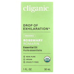 Cliganic, Drop of Exhilaration™, органическое эфирное масло розмарина, 30 мл (1 жидк. унция)