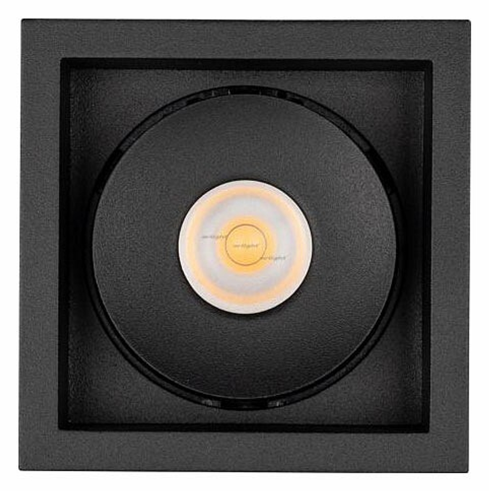 Встраиваемый светильник Arlight CL-SIMPLE-S80x80-9W Warm3000 (BK, 45 deg) 028149
