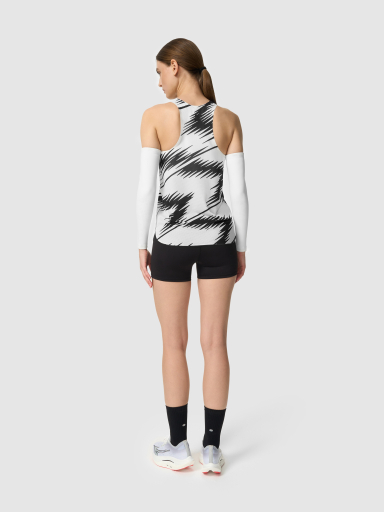 Майка женская Про 3.0 бело-чёрная