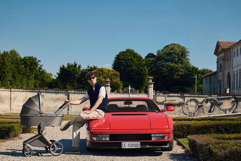 Детская коляска Anex Flo x Avionaut Cosmo 3 в 1 se-01 Cesar/ss-06 Black