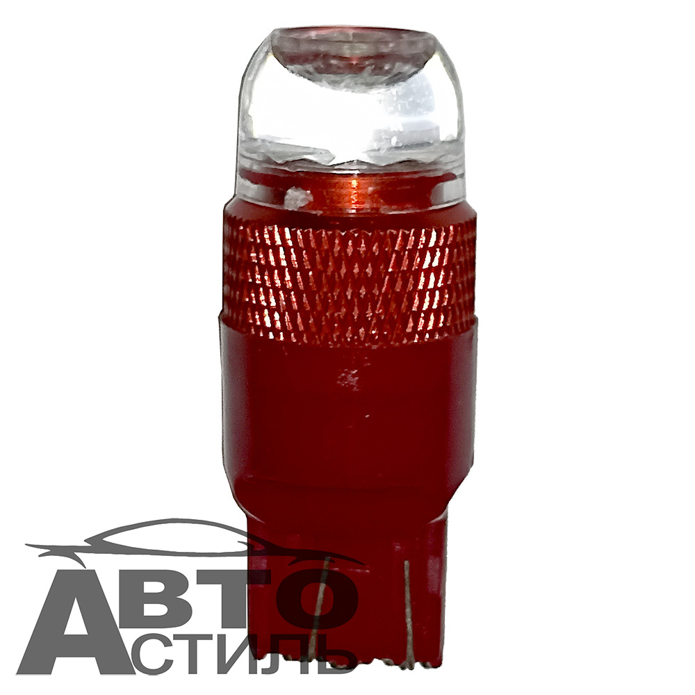 Светодиод 12-24V T20\5   6SMD 7443 Red FLASH-5 6W-C (w2,5x16d) (2конт безцок) на амер авто