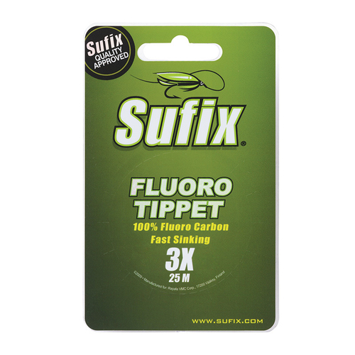Леска SUFIX Fluoro Tippet прозрачная 25 м 0.295 мм 4,5 кг
