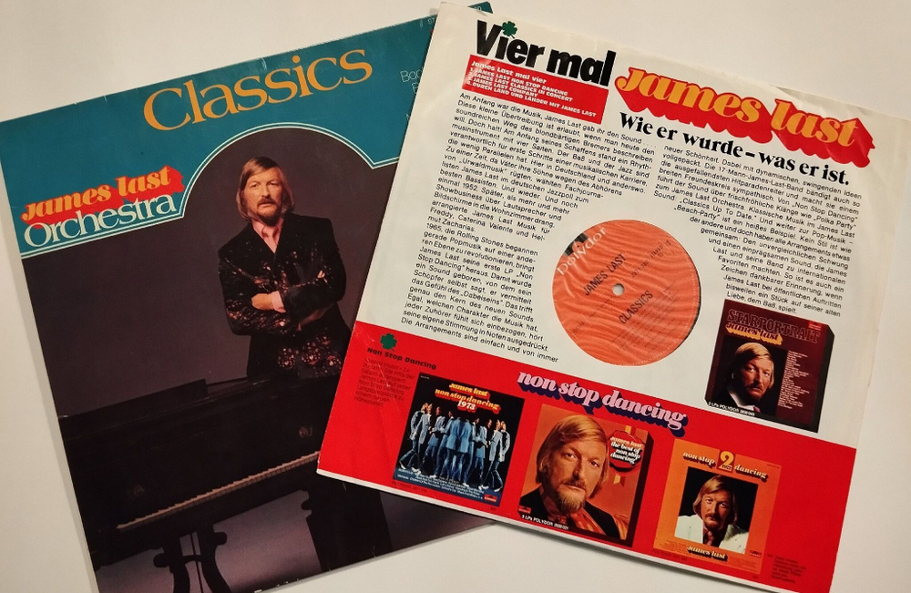 Винтажная виниловая пластинка LP James Last Orchestra Classics (Germany 1973)