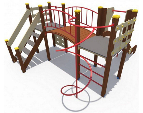 Детский игровой комплекс Браун ДИО 04012 со спиралью