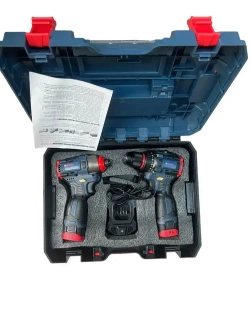 Набор 2в1 Bosch шуруповерт винтоверт бесщеточные 12V