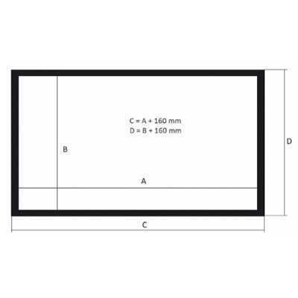 Экран для проектора Kauber Frame Velvet Cinema FV.169.356.MPERF.CIN
