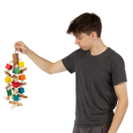 Игрушка для птиц HAPPY BIRD "Деревянный великан", 18х20х50см (Германия)