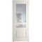 Межкомнатная дверь эмаль Profil Doors 4.5.4PD перламутр белый стекло матовое