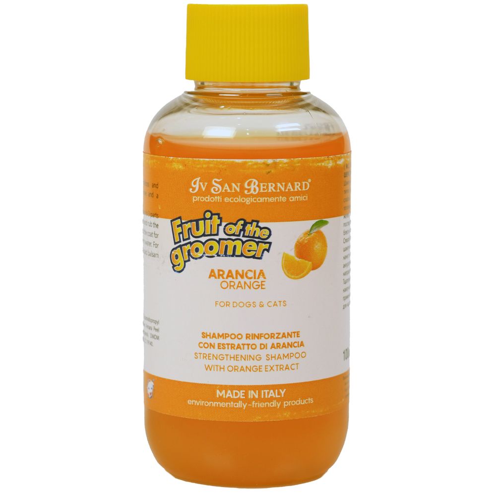 Шампунь Iv San Bernard Fruit of the Groomer Orange для слабой выпадающей шерсти с силиконом 100 мл
