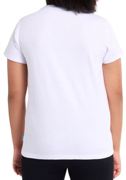 Футболка для девочки теннисная Australian Open Dated - белый