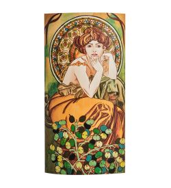 МР-16/33-A Шкатулка «Альфонс Муха - Драгоценные камни. Топаз»