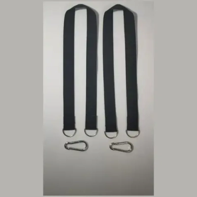 Комплект креплений для детских качелей, гнездо, гамаков, подвесного кресла, стропы с карабином, нагрузка до 150 кг, 2 штуки