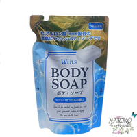 Крем-мыло NIHON Body Soap для тела с гиалуроновой кислотой и богатым ароматом, мягкая упаковка 340 гр.
