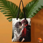 Сумка шоппер с принтом Danganronpa