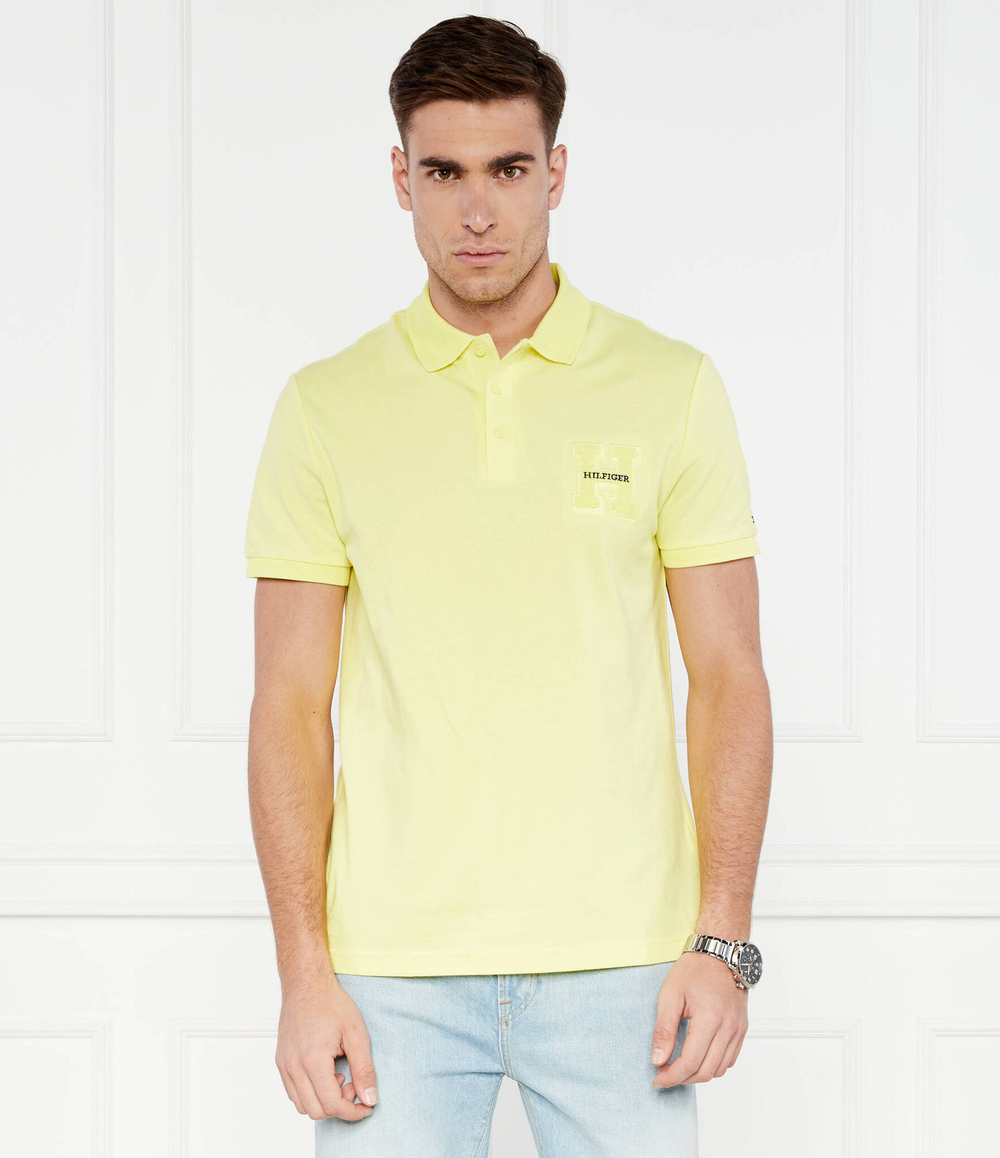 Поло Boucle Embro Tommy Hilfiger - желтый(MW0MW34771)