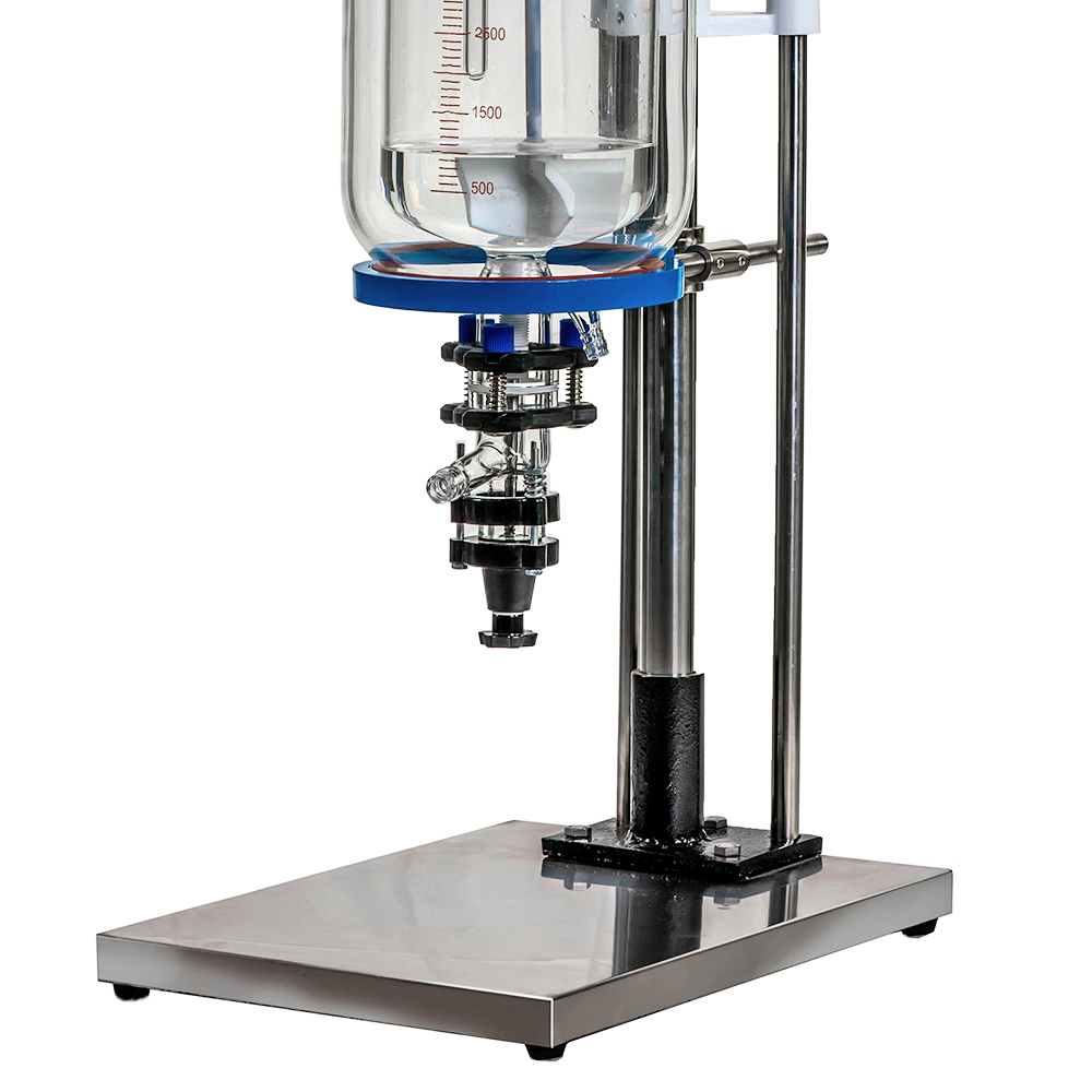 Реактор стеклянный лабораторный S212-3L с рубашкой 3 л