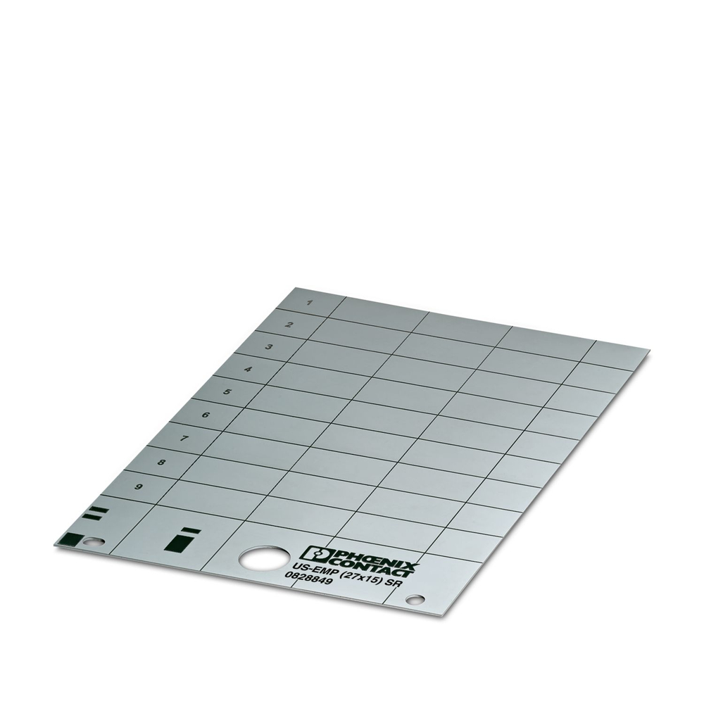 0830038 - US-EMP (27X15) SR CUS - Фиксируемые таблички