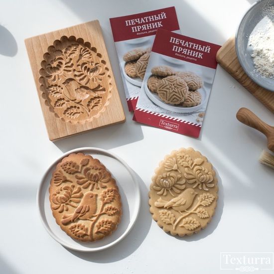 Пряничная доска Птичка-невеличка