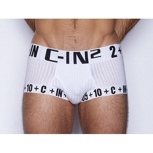 Мужские трусы хипсы X белые C-IN2