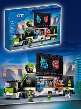 Конструктор City Геймерский грузовик 378 деталей