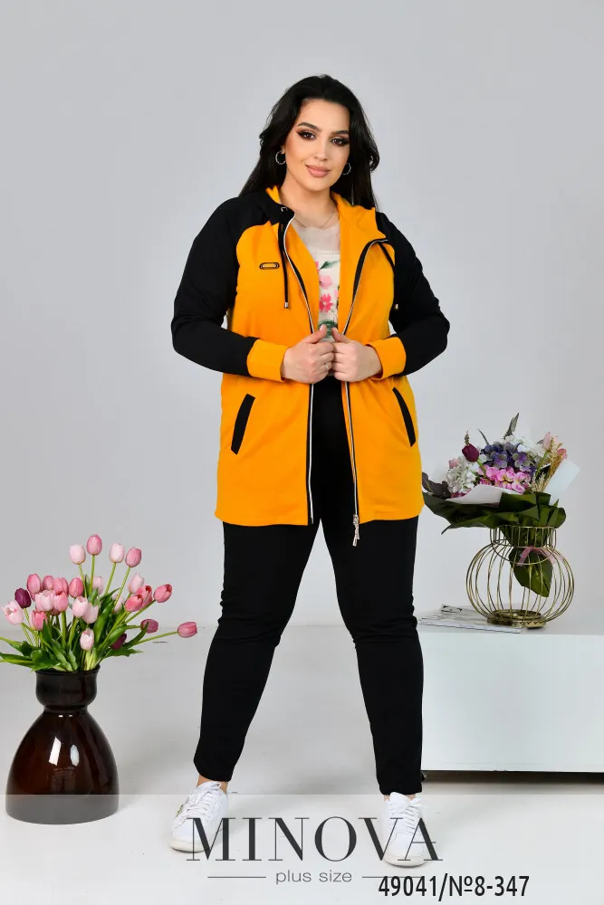 Костюм 8-347-горчица Minova