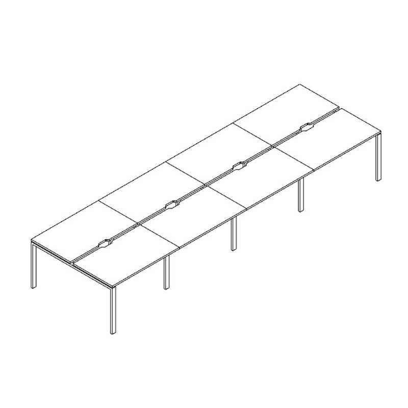 Бенч 8 рабочих мест