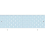 Экран для ванны УНИВЕРСАЛ-Кварт 1,7 голубой иней  Новый