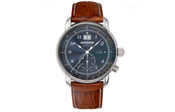 ZEPPELIN Los Angeles Collection Quartz Movement Men"s Watches Watch Blue Dial Stainless Steel Case