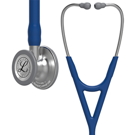 Стетоскоп Littmann Cardiology IV, темно-синий, стальная акустическая головка (6154)