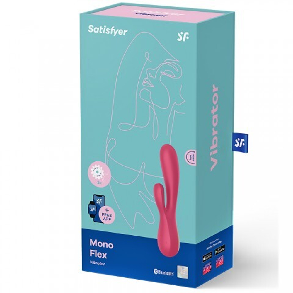Вибратор Satisfyer Mono Flex (красный)