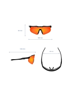 Очки Extreme / Зеркальный темно-красный