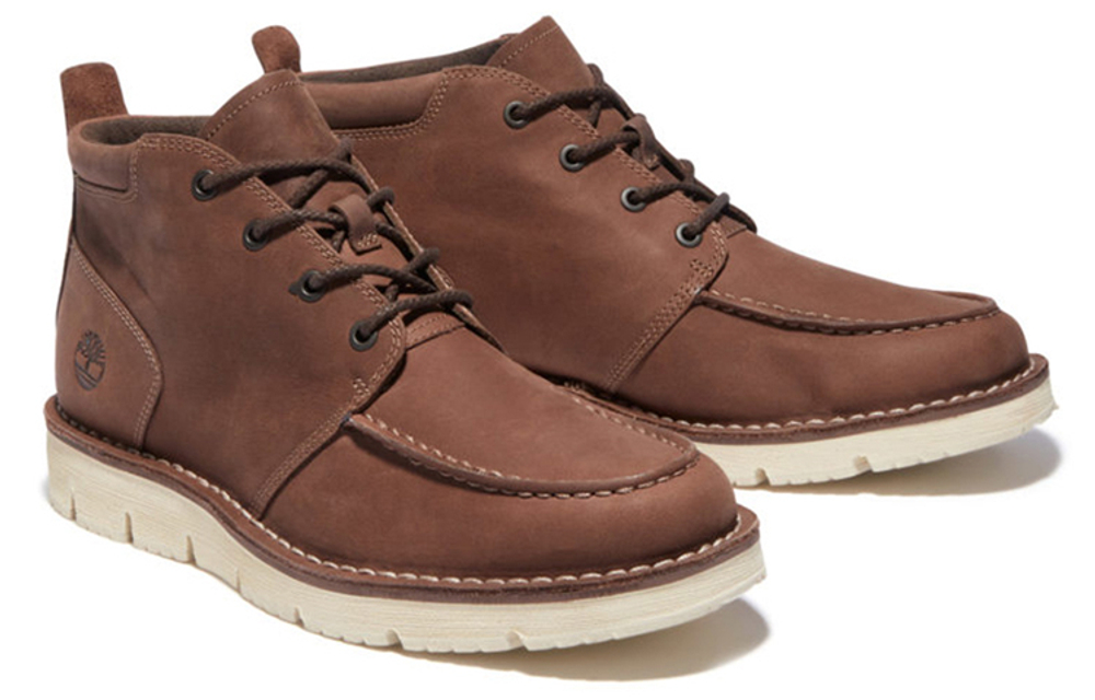 Timberland Westmore Moc Toe Chukka Boot "Medium Brown Full Grain"