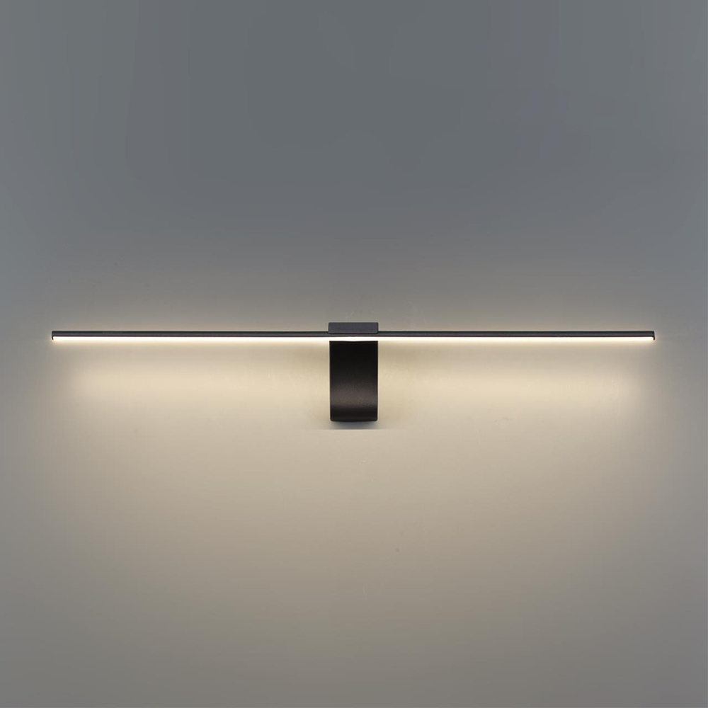 7069/8WL HIGHTECH ODL25 481 Настенный светильник черный/металл/акрил IP20 LED 8W 3500K 220V TINY