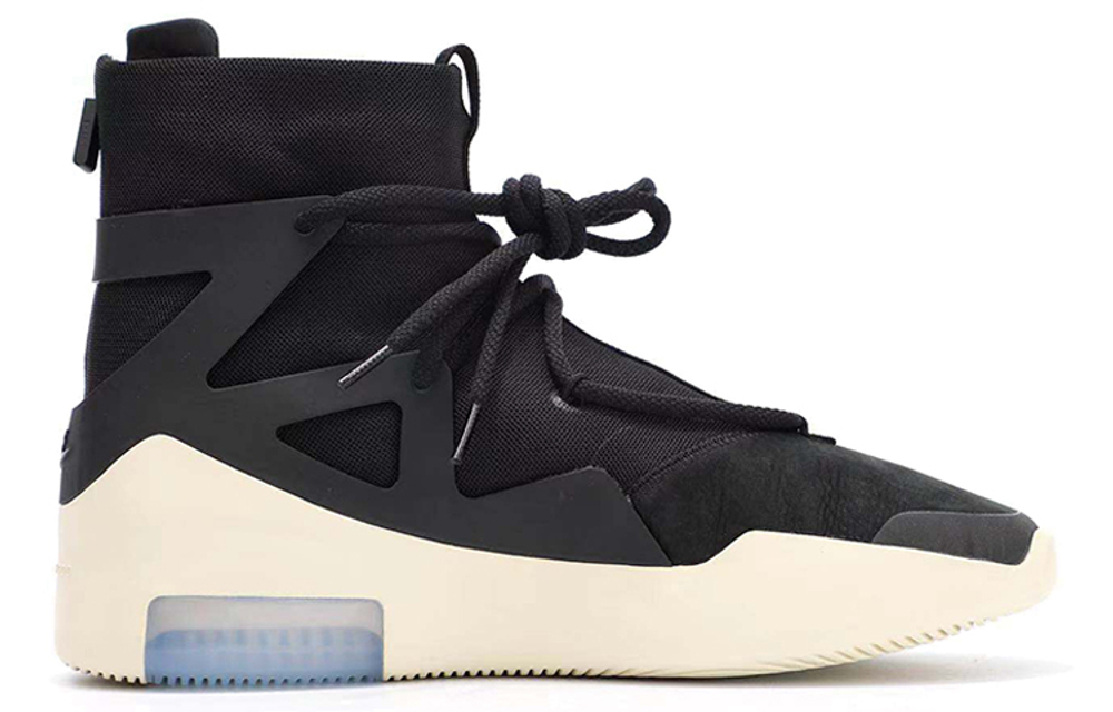 Nike Air Fear Of God 1 Black Fog Hyper Sneakers