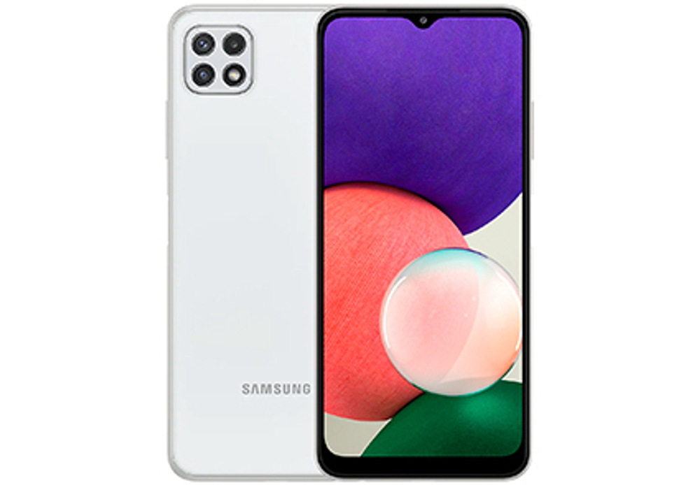 Смартфон Samsung Galaxy A22s 5G 4/128 ГБ RU, белый