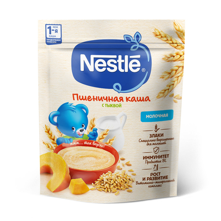 Каша Nestle пшеничная тыква 200 гр