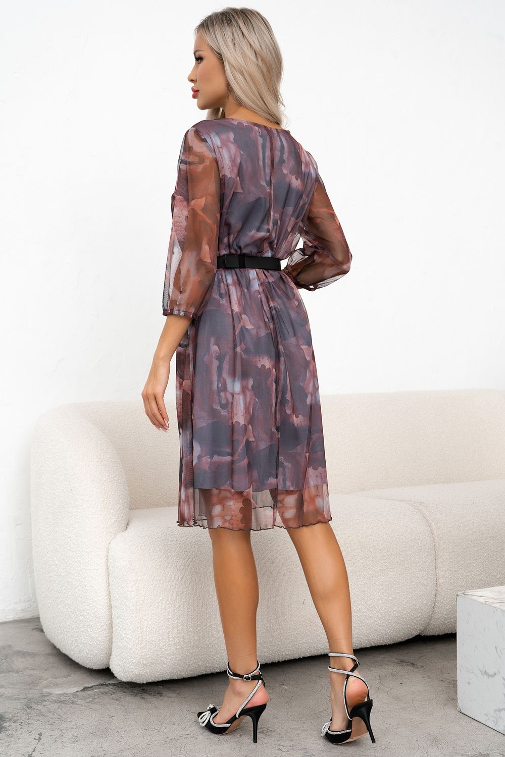 Платье Тутси (коричневый) Р11-1236 Nikol