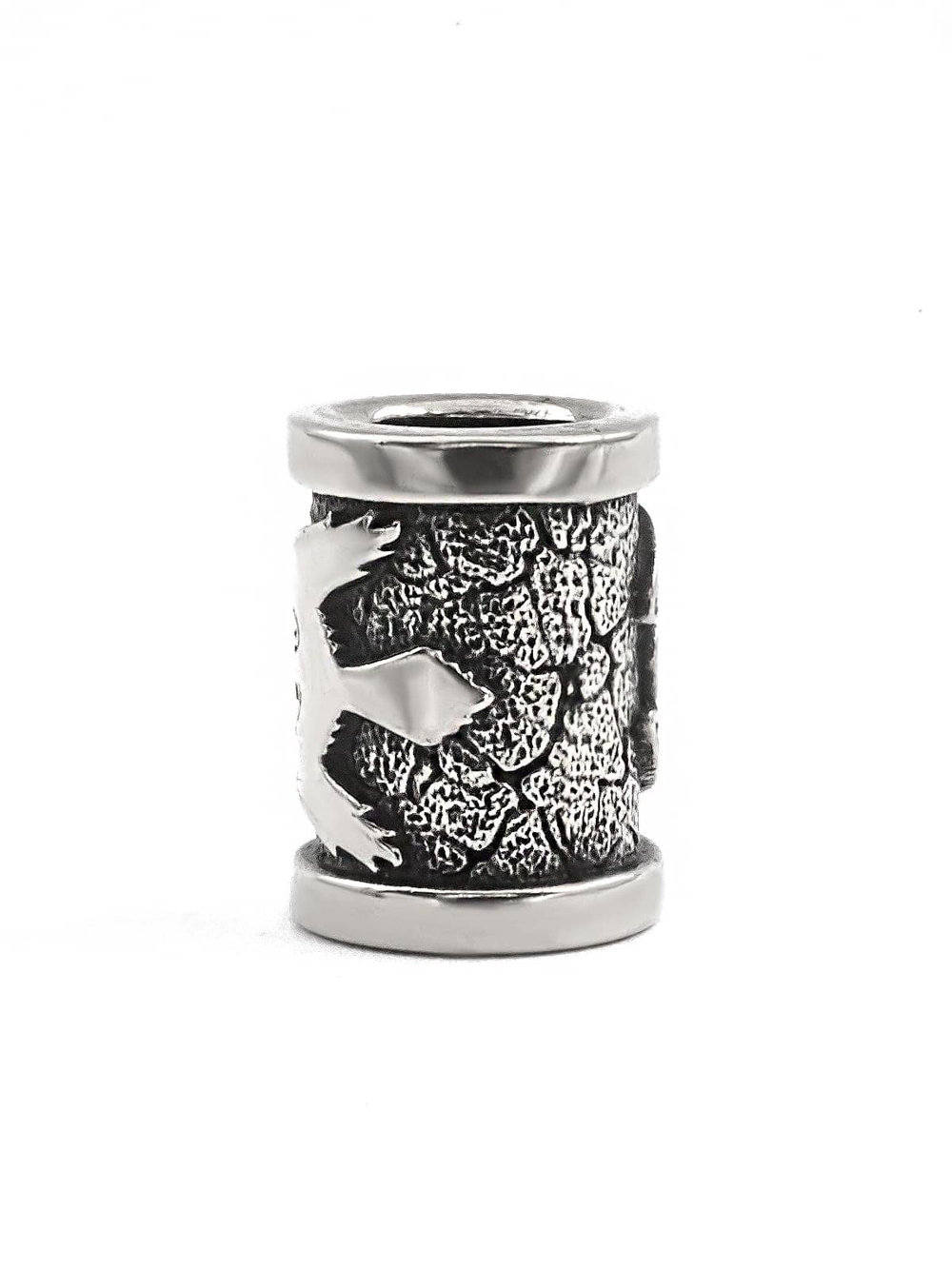 Шарм Ворон из серебра