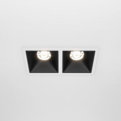 Модульный встраиваемый светодиодный светильник диммируемый Maytoni Alfa LED DL043-02-10W4K-D-SQ-WB