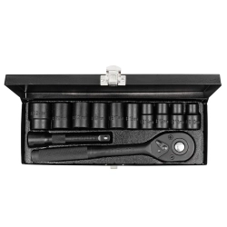 Набор инструментов ударный 12пр. 1/2''(12гр.) Forsage F-4122-9