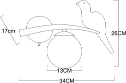 Настенный светильник Arte Lamp