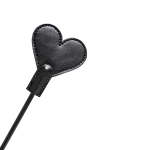 Черный стек 35см со шлепком в форме сердца ToyFa Anonymo 310008