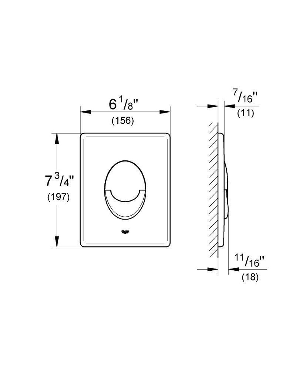 Skate Air Накладная панель 38505000