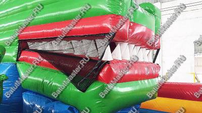 Надувная горка-робот "Дракоша" 12*6*6 м