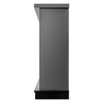 Каминокомплект:Очаг Electrolux Infinity EFP/P-1600ULS, портал Canto Long графит, черный