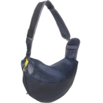 Сумка - переноска для животных через плечо «ЛЮБИМЫЙ БРО, цвет желтый, 45*13см (Лейбл)