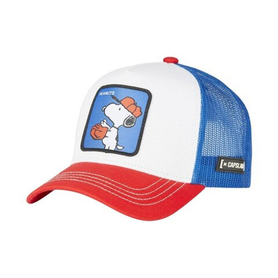 Кепка Capslab Casquette Peanuts White and Blue